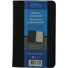 Hilroy - Pochettes pour cartes professionnelles, 7 3/8 po x 4 3/4 po-Pochette et fentes intérieures pour cartes supplémentaires  