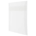 JAM Paper Enveloppes carrées translucides, 7,5 x 7,5 po, transparent, 250/paquet-Intérieur vierge où écrire un mot personnalisé