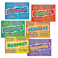 Pack de 6 affiches ARGUS Choix de personnages ARGUS-Créer des environnements inspirants ; encouragez l'apprentissage et les traits de caractère positifs avec les affiches ARGUS