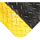 Wearwell – Tapis Ultrasoft Diamond-Plate nº 414, 3 pi x 75 pi, noir-Confort sans pareil offrant ne amélioration de la productivité et du morale des employés