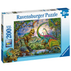 Ravensburger - puzzle Le royaume des géants​ 200 pièces-Conçus pour les enfants de 8 ans et plus : les puzzles pour enfants Ravensburger comportent de grandes pièces durables que les petites mains peuvent facilement tenir pour de nombreux divertissements répétés