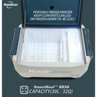 Koolatron - SK 30 Glacière SmartKool bluetooth réfrigérateur-congélateur portable 30 L-Technologie Bluetooth