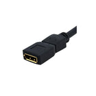StarTech  Câble extension DisplayPort vidéo, 6 pi, mâle/femelle-DisplayPort procure l’entière prise en charge du son numérique (jusqu’à huit voies) dans un seul câble vidéo