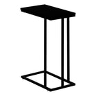 Monarch Specialties - 3467 Table D'Appoint - 25 po H/Noir/Metal Noir-Garantie : 1 an limite pour les pieces