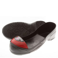 Impacto - Couvre-chaussure à embout d’acier Turbotoe, grand, orteils rouges-S’adapte parfaitement aux chaussures existantes, offrant ainsi une protection solide en acier pour les orteils