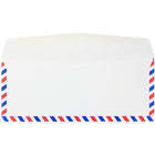 JAM Paper Enveloppes pour correspondance aérienne nº 10 (4,13 po x 9,5 po), 100/bte-Taille des enveloppes : 4,13 x 9,5 (po)