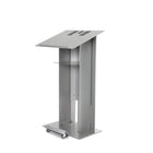 Urbann Lutrin K6 avec roulettes, aluminium-Couleur : Gris clair