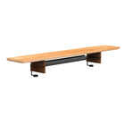 DecentLiving - Support de moniteur - 48 po - érable massif-Fabriqué à la main à partir de bois de noyer, de cerisier et d'érable local de première qualité