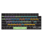 JCPal VerSkin Avid Media Composer Protecteur de clavier pour MacBook Pro 14"/16" (2021/2023), MacBook Air 13"/15" (2022/2023/2024)-La peau ajustée et ultra fine (0,3 mm) protège le clavier des liquides, de la poussière et des débris
