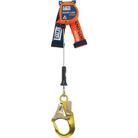 DBI-SALA – Lignes de vie autorétractables Nano-Lok Edge avec crochet double verrou, 1 jambe-Spécialement conçues pour se fixer au pied et pour des utilisations avec rebords tranchants