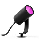 Philips - Hue Extension de projecteur d'extérieur Lily Blanc et Couleur, Noir-DEL intégrée