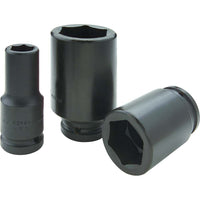 Gray Tools – Douilles profondes pour clé à chocs de 11/16 x 3/4 (po), 6 pans-Taille : 11/16 po