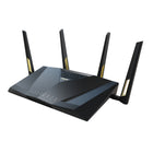ASUS - RT-AX88U PRO AX6000 Routeur de performance Wi-Fi 6 double bande-Le processeur quadricœur 64 bits hautes performances de 2,0 GHz fait passer les capacités de calcul au niveau supérieur