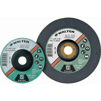 Walter Surface Technologies - Meules À Moyeu Déporté - Aluminium Type 27, paquet de 12-Dimension de l'arbre 7/8po