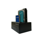 Vantec - Boîtier de disques durs à deux baies de 2,5/3,5 po, USB 3.0 (NST-D428S3-BK)-Câble USB d’une longueur de 31,5 pi inclus