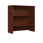 Sauder - Affirm Bibliothèque Huche à 2 tablettes - Cerisier Classique-2 tablettes fixes pour ranger dossiers importants, classeurs, fournitures de bureau