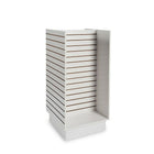 Econo Line – Présentoir à lattes EC-H2-24 M, 24 larg. x 24 prof. x 54 haut. (po), blanc-Présentoir à lattes Econo Line 