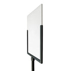 Porte-affiche de plancher Futech avec cadre portrait / noir-Taille: Hauteur totale: 55,5: H - Taille de l'image: 10-3 / 4 "L x 14" H - Base de 11 po de diamètre