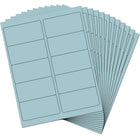 JAM Paper - Étiquette d'adresse laser/jet d'encre - 2 po x 4 po - Bleu bébé - Paquet de 120-Taille : Moyenne (4 x 2 pouces), Les étiquettes imprimables sont faciles à créer et à personnaliser