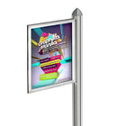 Azar Displays – Structure à glissoir pour unité autonome (300275-SLV)-Dimensions : 17 haut. x 11 larg. (po)