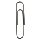 JAM Paper – Trombones géants multicolores, grand, gris, 75/paquet (21830628)-Paquet de 75 trombones
