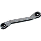Gray Tools – Clé polygonale à cliquet de 13 mm x 14 mm, oblique à 25 degrés, 6 pans, fini chromé miroir-Taille : 13 x 14 mm