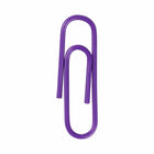 JAM PAPER - Colore norme 1" Trombones, Violet, 3 Paquets de 100-Trombones de qualite superieure fabriques à partir de fil d'acier recouvert de vinyle de haute qualite.