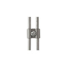 Wamaco - Connecteur papillon pour panneau grillagé, chrome, paquet de 10-Utilisé pour connecter les panneaux grillagés