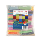 Sandtastik - Trousse d?échantillons complète, sable de couleur classique-Le grain est fin et a un éclat naturel