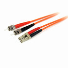 StarTech  Câble de raccordement à fibre optique duplex 62,5/125 multimode, LC vers ST, 3 m-Peut maximiser l’utilisation du conduit de câblage tout en minimisant les problèmes d’installation
