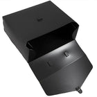 JAM PaperMD – Étui porte-documents, 10 x 12 x 4 po, noir, 5/paquet (7206027g)-Matériau : plastique