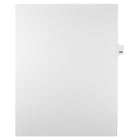 Markmaker - Intercalaires imprimes Legal, Blanc, 1/25th coupe, format lettre, sans trous, 25 tabs/PQT, 5 PQT/Boite, Numero 159-Intercalaires imprimes Legal