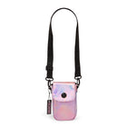Collection Blackpink Briller Sur - Sac pour Téléphone et Petits Accessoires-Rose (MOB9110BP)-Matériau rose lustré aux reflets prismatiques pour un look futuriste