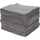 Zenith Safety –Tampons absorbants tissés, universel, Léger, 15 long x 17 larg. (po), 200/paquet-Fait à 100 % de fibre de polypropylène tissée