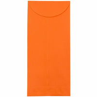 JAM Paper #12 Policy Commerciales Enveloppes Colourées - 4,75" x 11" - Orange recyclé - Paquet de 25-Couleur : Orange