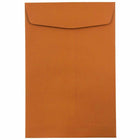  JAM Paper - Enveloppes pour catalogue à extrémité ouverte - 6 x 9 - orange foncé - paquet de 25-Couleur : orange foncé.