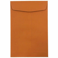  JAM Paper - Enveloppes pour catalogue à extrémité ouverte - 6 x 9 - orange foncé - paquet de 25-Couleur : orange foncé.