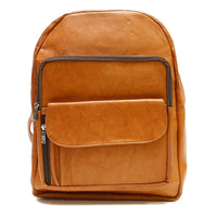Ashlin® Sac à dos de voyage Naples, tan britannique-Ayez les mains libres lorsque vous voyagez ou faites la navette. Vous pouvez porter le sac sur une épaule ou sur les deux ou bien saisir le sac par la poignée supérieure.
