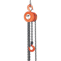 CM Industries – Palans à chaîne manuelle, levée 8 pi, 6000 lb. (3 tonnes) (2259)-Capacité : 6000 lb (3 tonnes)