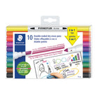 Staedtler - Stylos effaçables à sec - Paquet de 10-Essuyez a sec sur la plupart des surfaces lisses