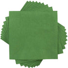 JAM Paper Serviettes à boissons - Petites - 5" x 5" - Vert - Paquet de 600 (255628199b)-Serviettes cocktail en papier vert