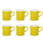CTG Brands – Tasse Tankard, 12 oz, jaune, paq./6-Emballage: comprend 6 tasses au total, toutes de la même couleur et de la même taille
