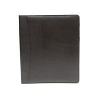Ashlin® - Reliure de luxe LUCCA à 3 anneaux, 2 po, noir, (P7207C-08-01)-Reliure de luxe à 3 anneaux avec poche horizontale à gauche