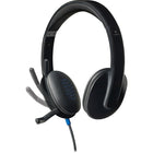 Logitech - Casque d'écoute USB H540-Microphone ajustable pour réduire le bruit ambiant â€“ vous aurez une bonne expérience à tout coup