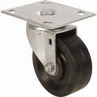 Algood - Roulette Robuste, Fixe, 4po (101,6 Mm), Phénolique, 600 Lb (272 Kg), paquet de 3-Dia. des trous de boulon 3/8po (9,52 mm)