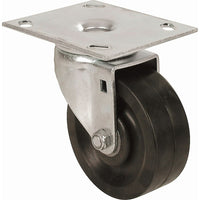 Algood - Roulette Robuste, Fixe, 4po (101,6 Mm), Phénolique, 600 Lb (272 Kg), paquet de 3-Dia. des trous de boulon 3/8po (9,52 mm)