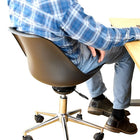 Uncaged Ergonomics Chaise Active Task Wobble (NOIR)-2