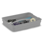 KIS Latchmate+ – Bac de rangement avec plateau range-tout, 14 L, transparent-Empilable