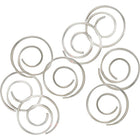 Staples - Trombones spiralés, couleur argenté, paquet de 50-Des trombones amusants et fonctionnels