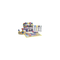 Do-A-Dot Art - Marqueur lavable - Brillant-Couleur d’encre : sarcelle, violet, vert lime, rose, jaune tournesol, brun